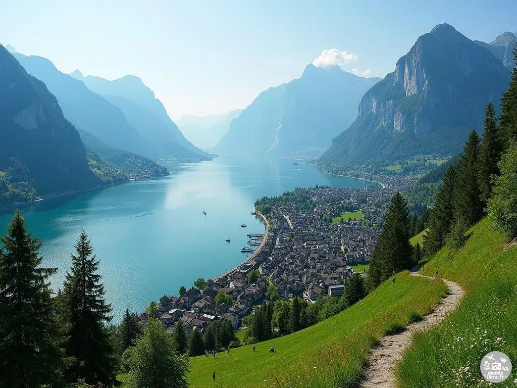 Randonnée à Interlaken pour découvrir les paysages magnifiques de Suisse