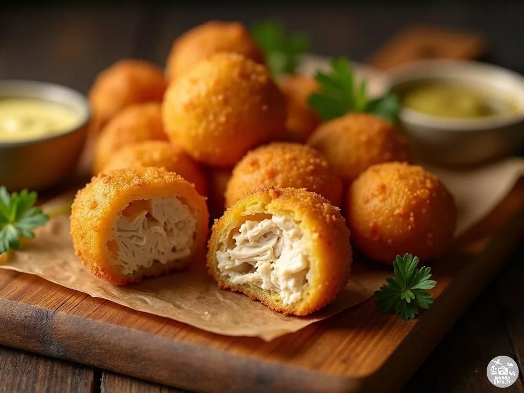 Recette de coxinhas : les délicieuses croquettes de poulet brésiliennes