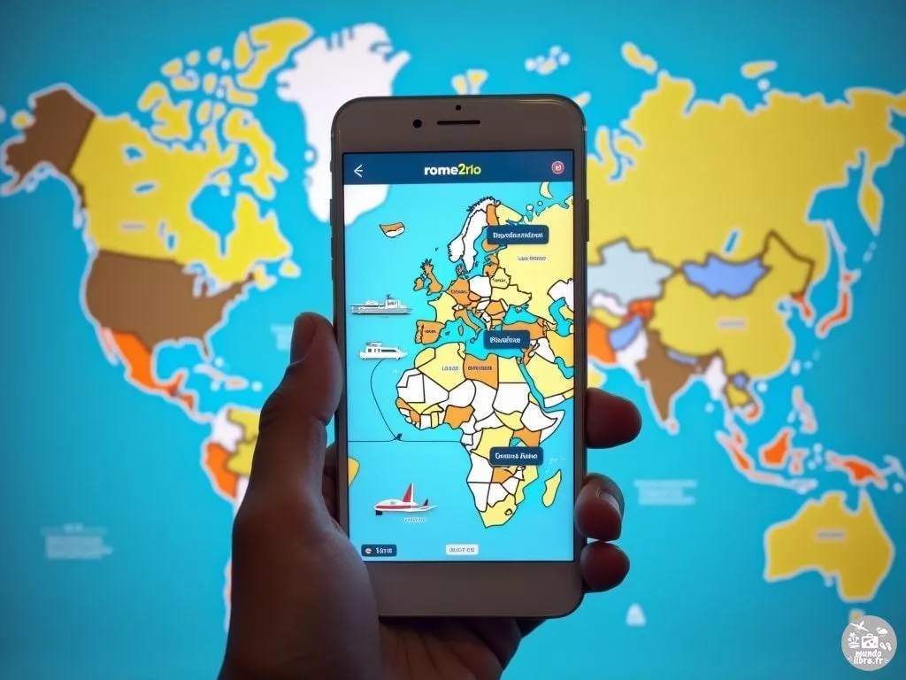 Rome2Rio : l'application pour ses trajets en train, bus, ferry et avion