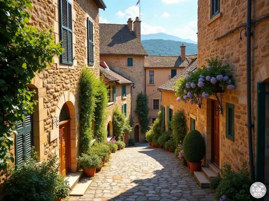 À moins d'une heure de Valence, Mirmande dévoile l'un des plus beaux panoramas de la Drôme