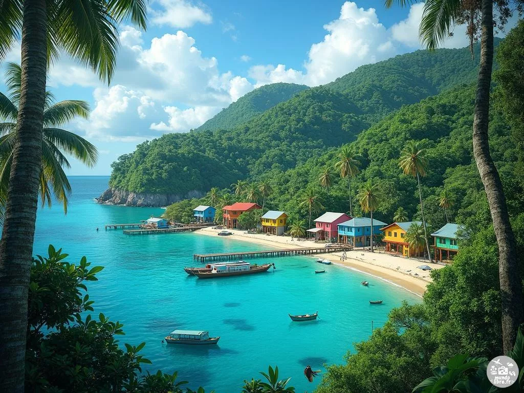 Capurganá Colombie : le paradis caribéen accessible uniquement par bateau ou avion