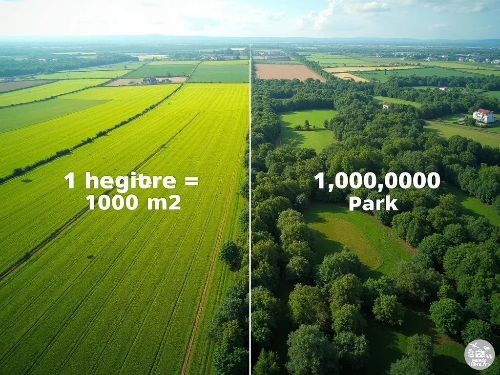 Combien fait un hectare en km2 ?
