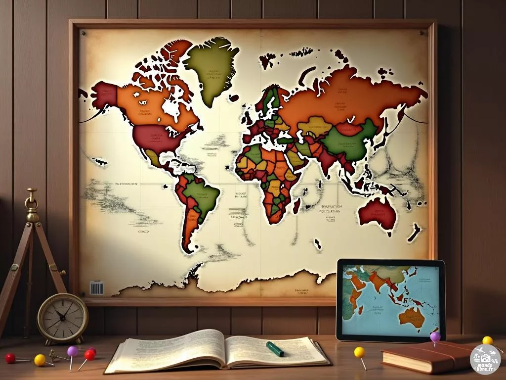 Comment utiliser un planisphère pour planifier vos aventures en toute liberté ?