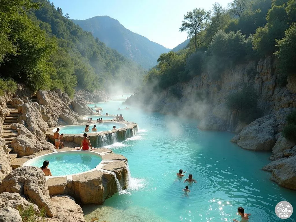 Fuente de los Baños : baignade thermale et nature en Aragon