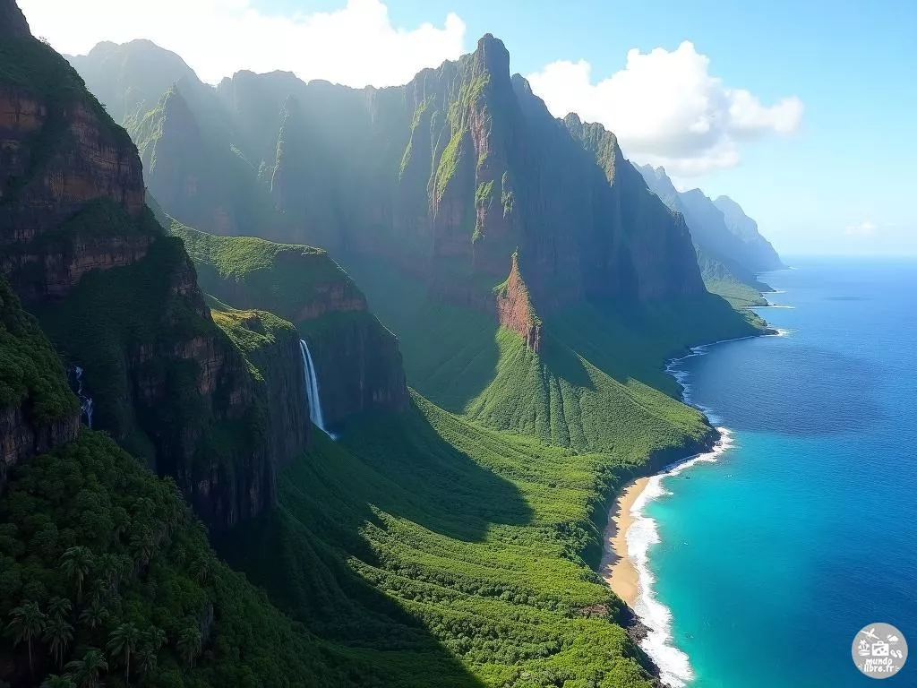 Na Pali Coast : Randonnée et Navigation le Long des Falaises de Kauai