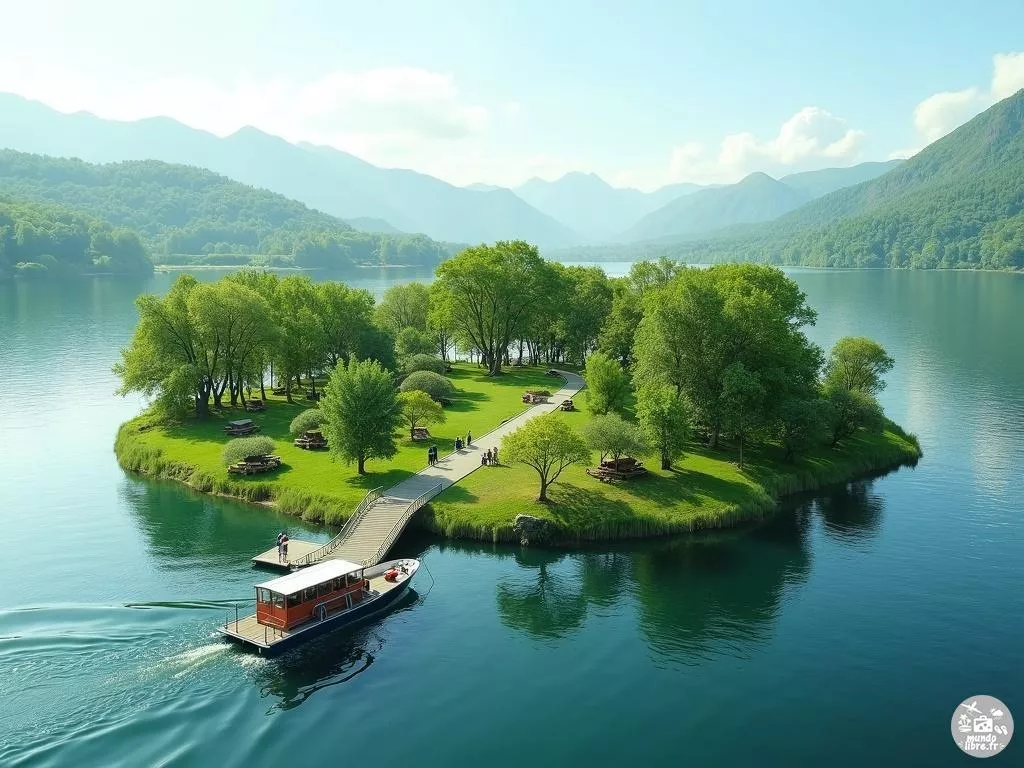 Navette Île Verte : horaires, tarifs et guide pour visiter cette île de l’Isère