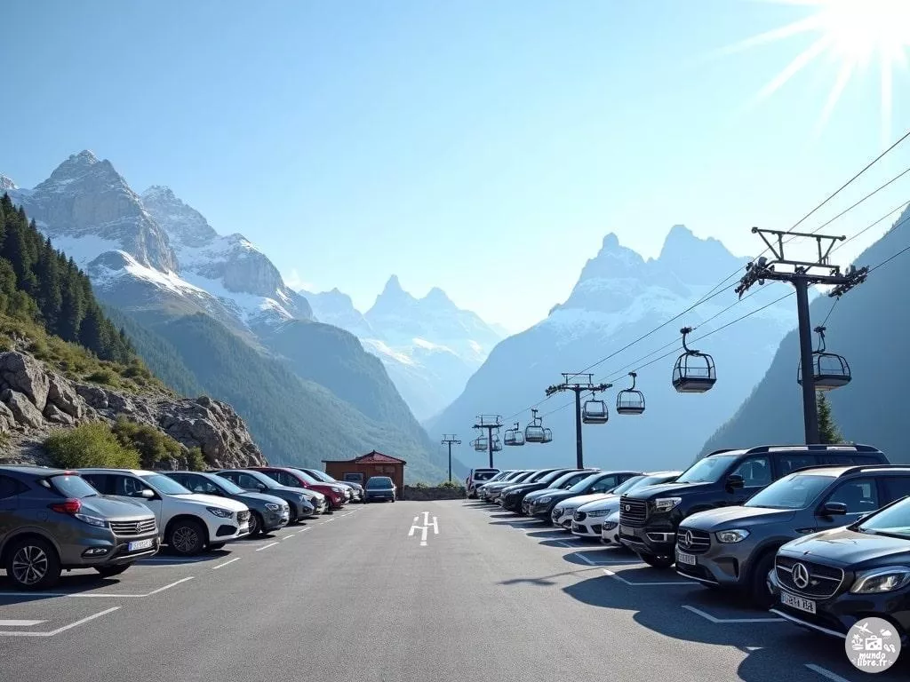 Où se garer pour l’Aiguille du Midi ?