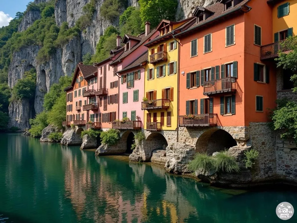 Pont-en-Royans : le village suspendu du Vercors au charme intemporel