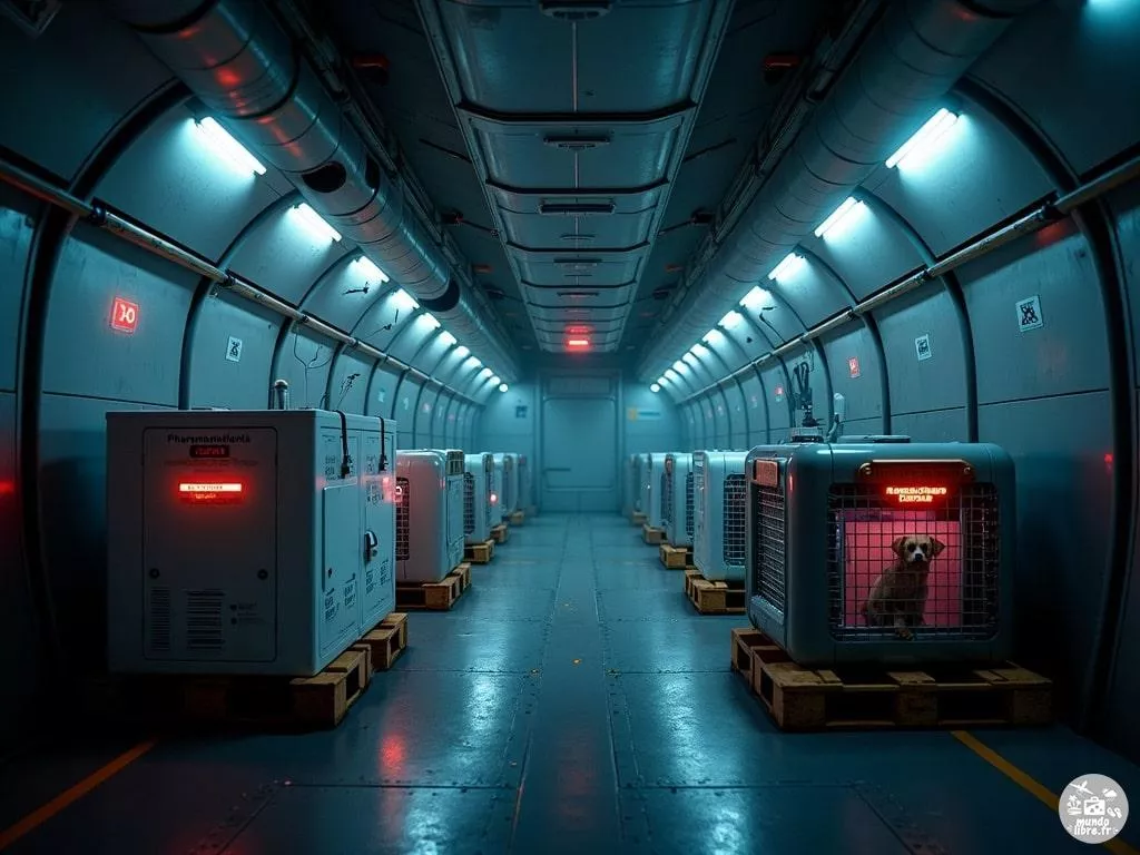 Quelle est la température dans une soute avion ?