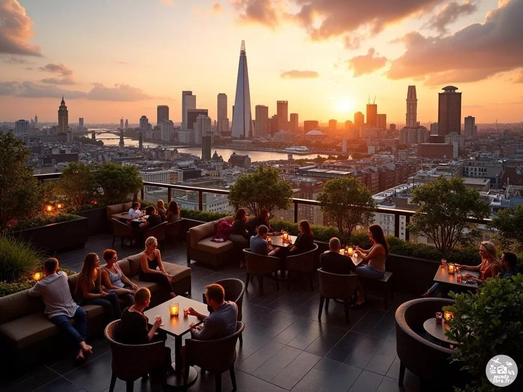 Rooftop à Londres : les meilleurs points de vue sur la ville