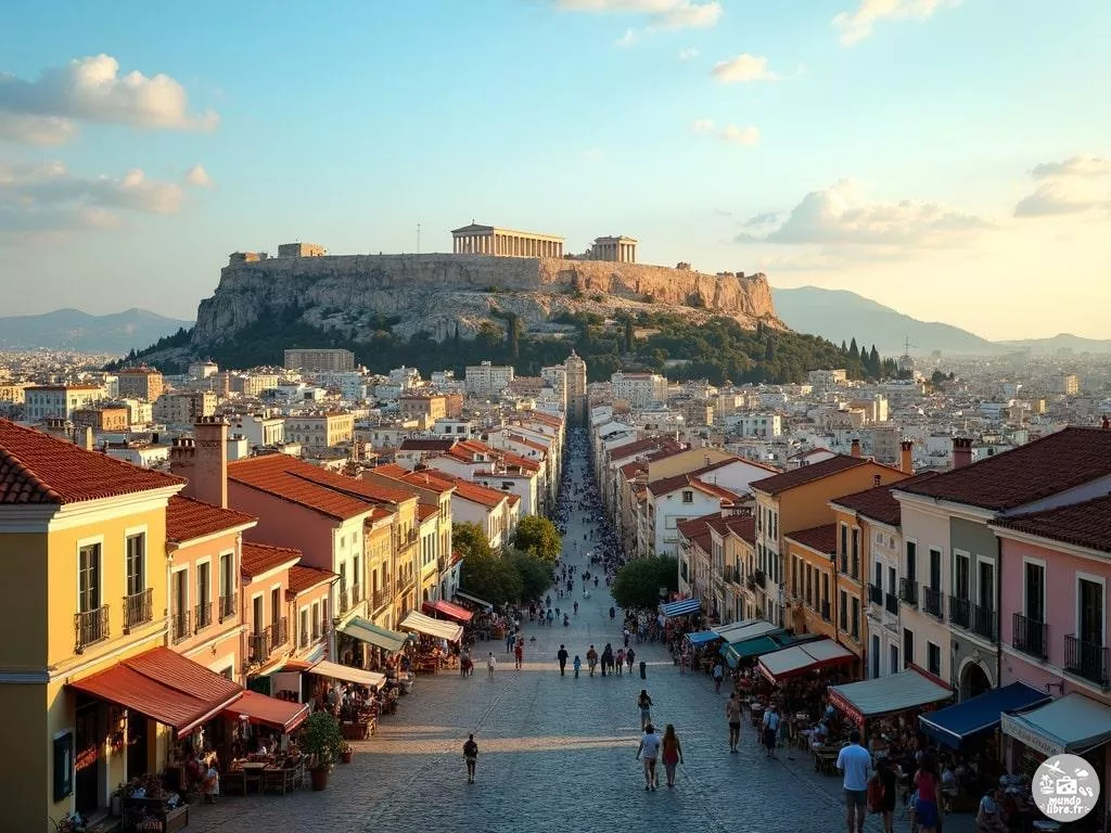 Séjour de 5 jours en Grèce : Athènes, Santorin et Mykonos
