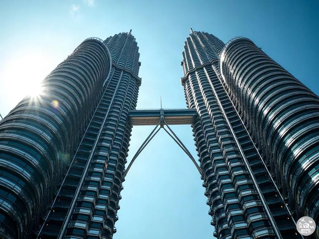 Tours Petronas : leur hauteur vertigineuse et leur passerelle suspendue réservent une expérience impressionnante