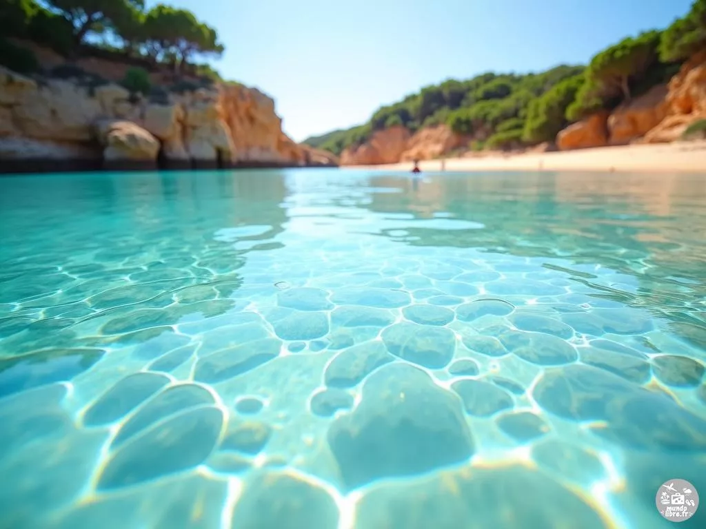 Une plage secrète du Var, un joyau Méditerranéen : voilà comment ils décrivent ce lieu méconnu où l’eau est d’une clarté incroyable