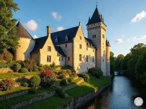 À Montreuil-Bellay, ce château médiéval impressionnant cache des siècles d'histoire au cœur de l'Anjou