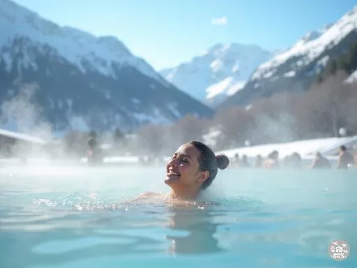Luchon, la station thermale secrète des Pyrénées pour se baigner en hiver face aux sommets enneigés