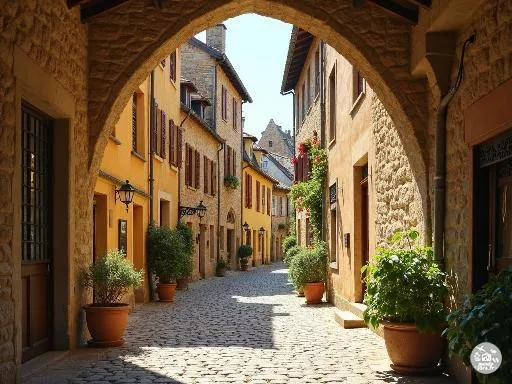 Pérouges : le village médiéval français qui semble figé dans le temps